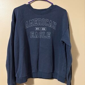 American Eagle Outfitters Dark Blue Pullover